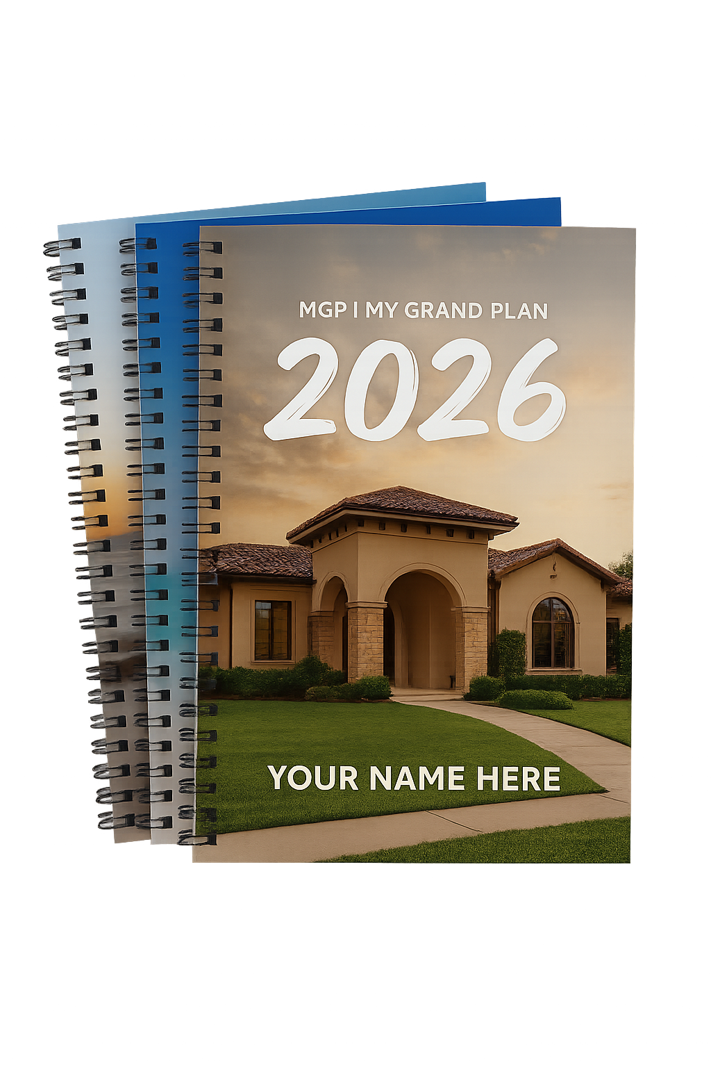 MGP 2026 Grand Master Plan - Premium planners in multiple colors