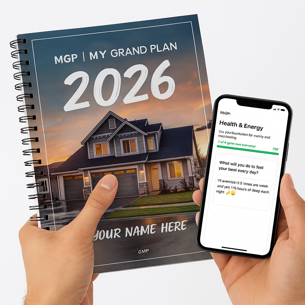 My Grand Plan - Digital and physical planning tools